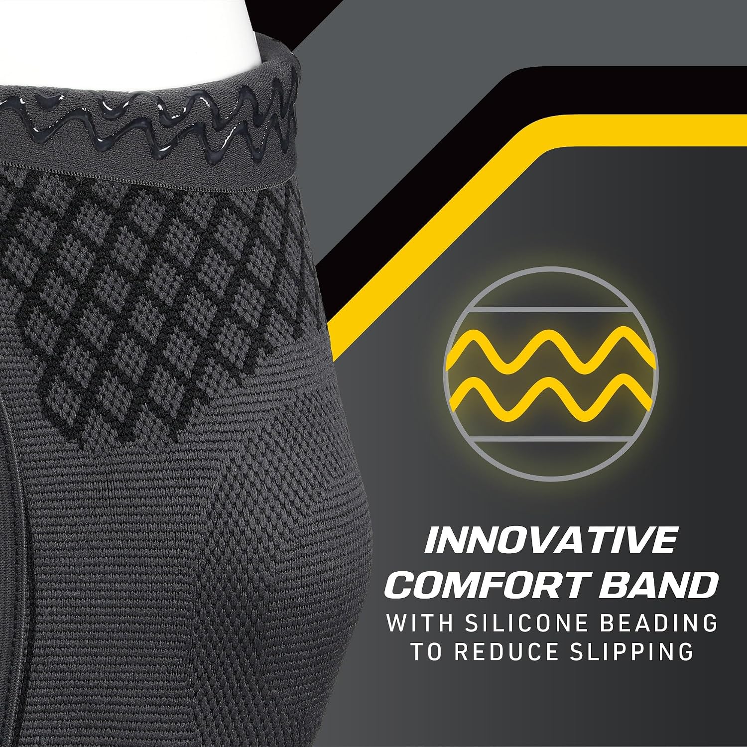 Futuro Premium Compression Knee Sleeve With Stabilizers Xl 49.5-55.8cm For Knee Support