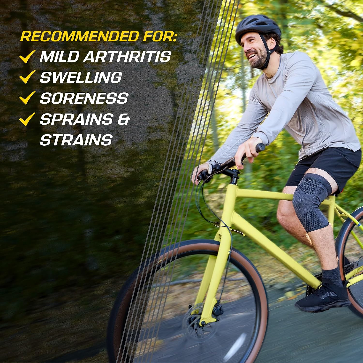 Futuro Premium Compression Knee Sleeve With Stabilizers Xl 49.5-55.8cm For Knee Support