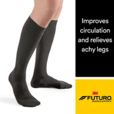 Futuro Dress Compression Socks For Men Xl Black 71037en For Leg Support