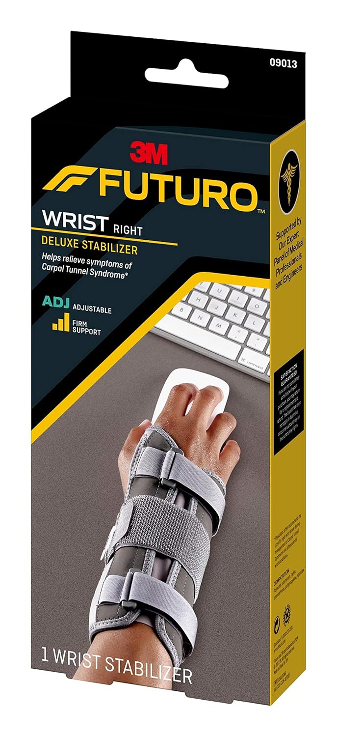 Deluxe Wrist Stabilizer Adjustable Right Hand (09013)