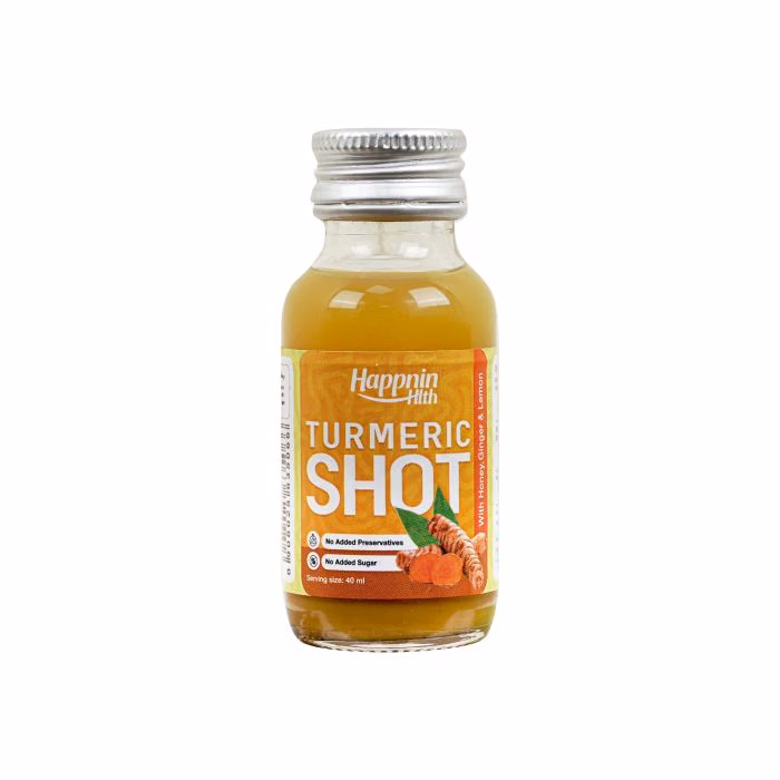 Happnin Health Turmeric Shot For Daily Wellness Support 40ml