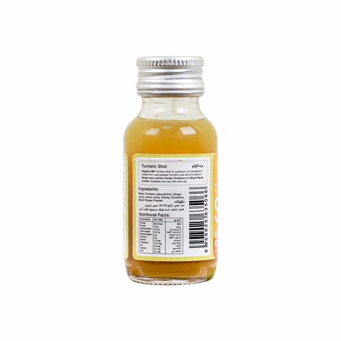 Happnin Health Turmeric Shot For Daily Wellness Support 40ml