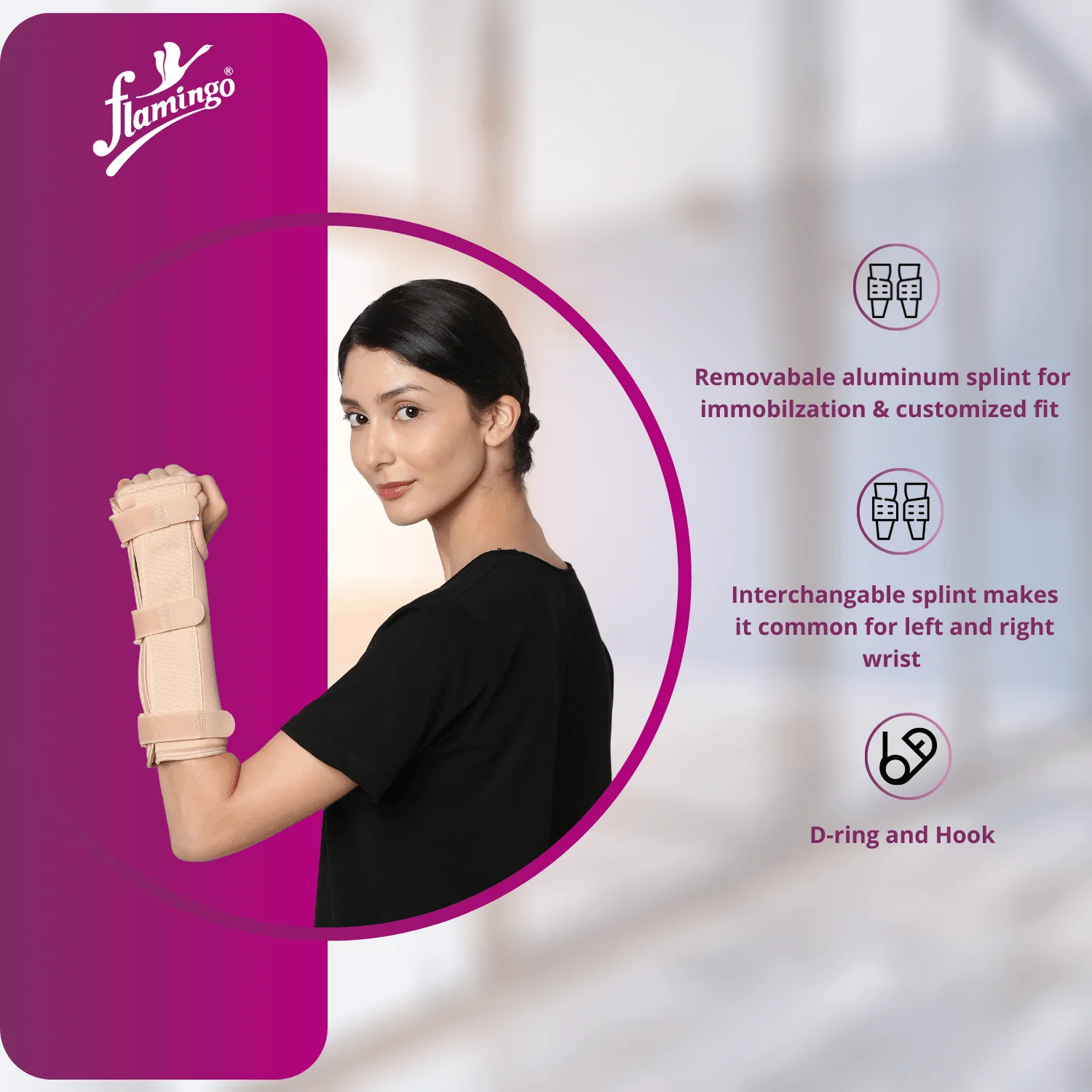 Flamingo Wrist & Forearm Splint Xl