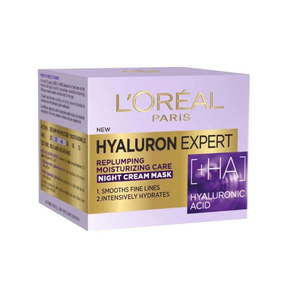 Loreal Hyaluron Expert Replumping Moisture Night Cream 50ml