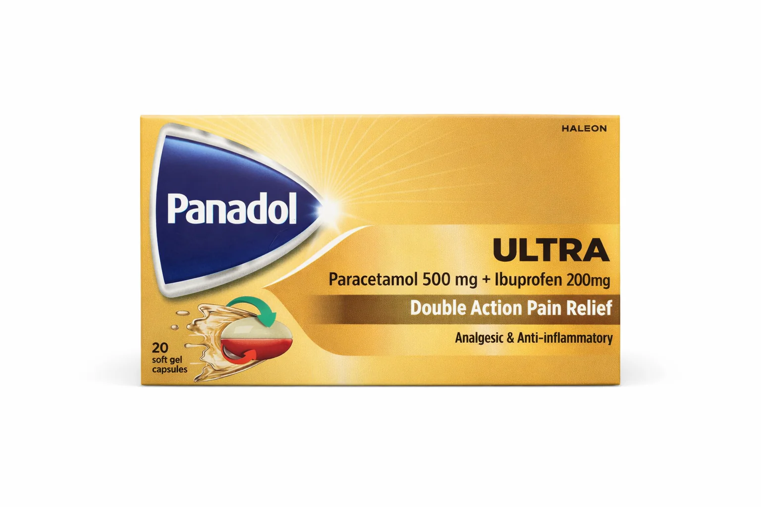 Panadol Ultra Capsules For Pain Relief 20's