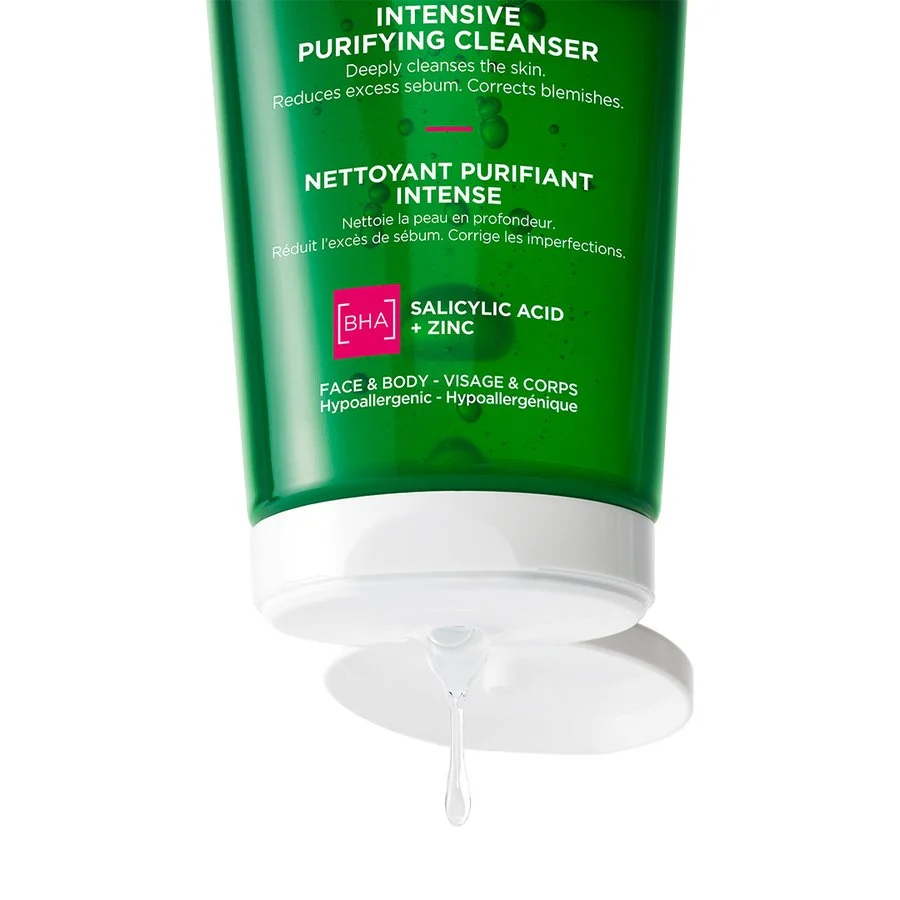 Vichy Normaderm Phytosolution Intensive Purifying Gel 200ml – Reduces Excess Oil & Cleanses Blemish-prone Skin