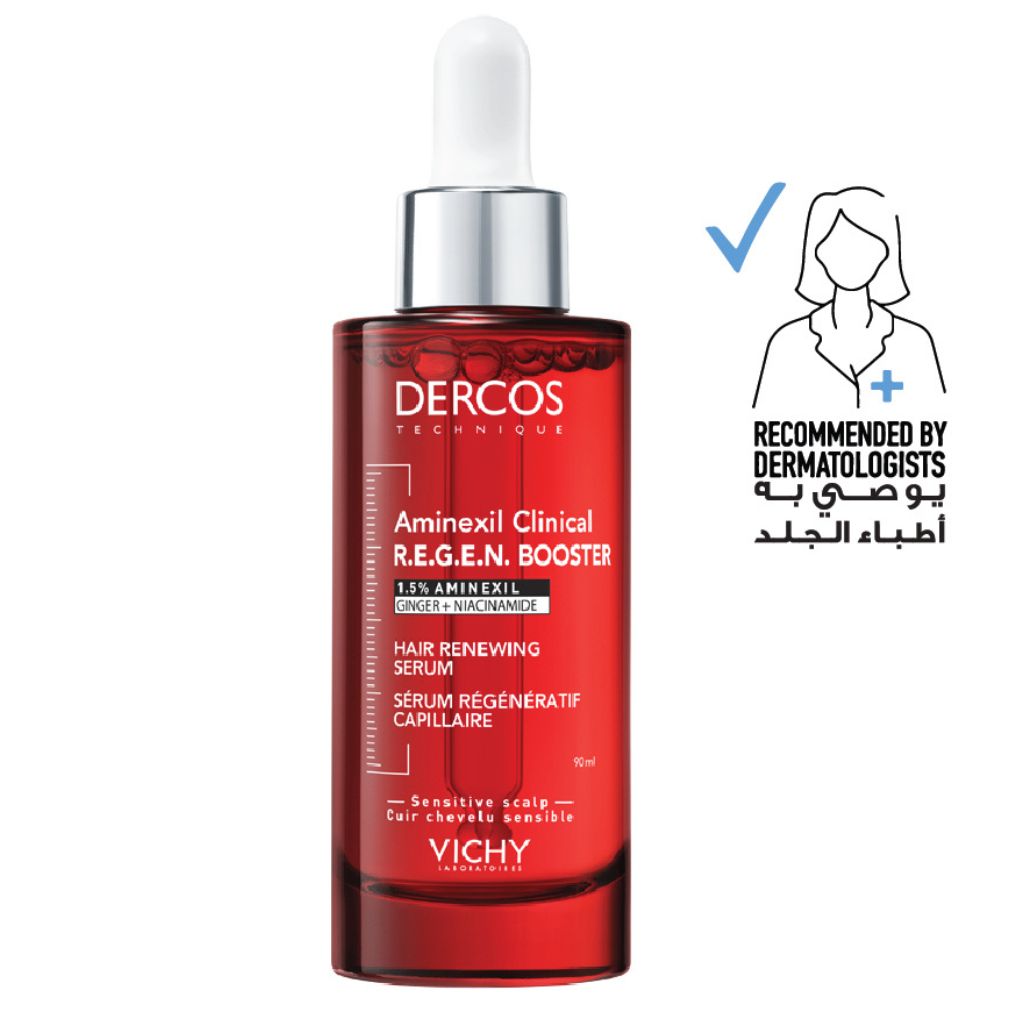 Vichy Dercos Aminexil Clinical R.e.g.e.n Anti-hair Loss Treatment – Helps Reduce Hair Loss & Support Hair Density