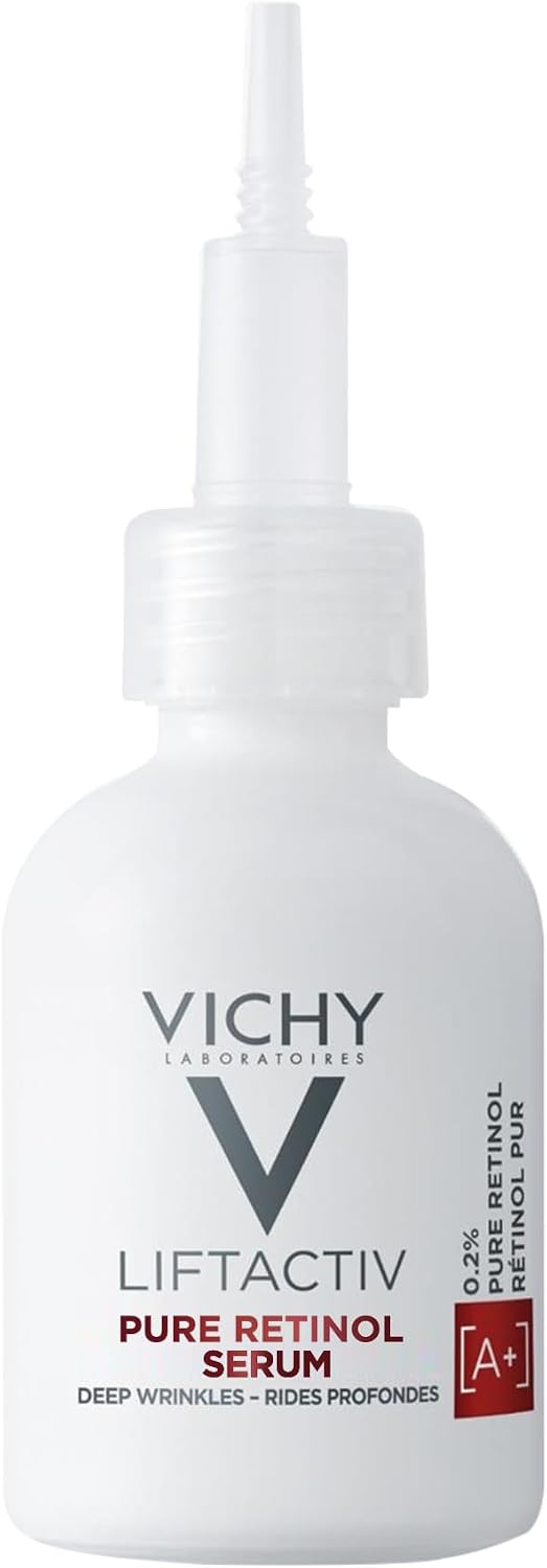 Vichy Liftactiv Retinol Specialist Serum 0.2% Pure Retinol 30ml – Targets Deep Wrinkles & Uneven Skin Texture