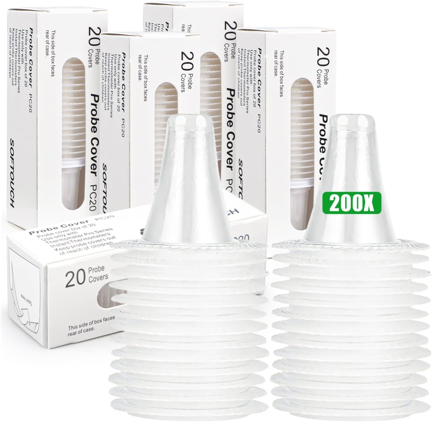 Safecare Ear Thermometer Probe Cover 200's