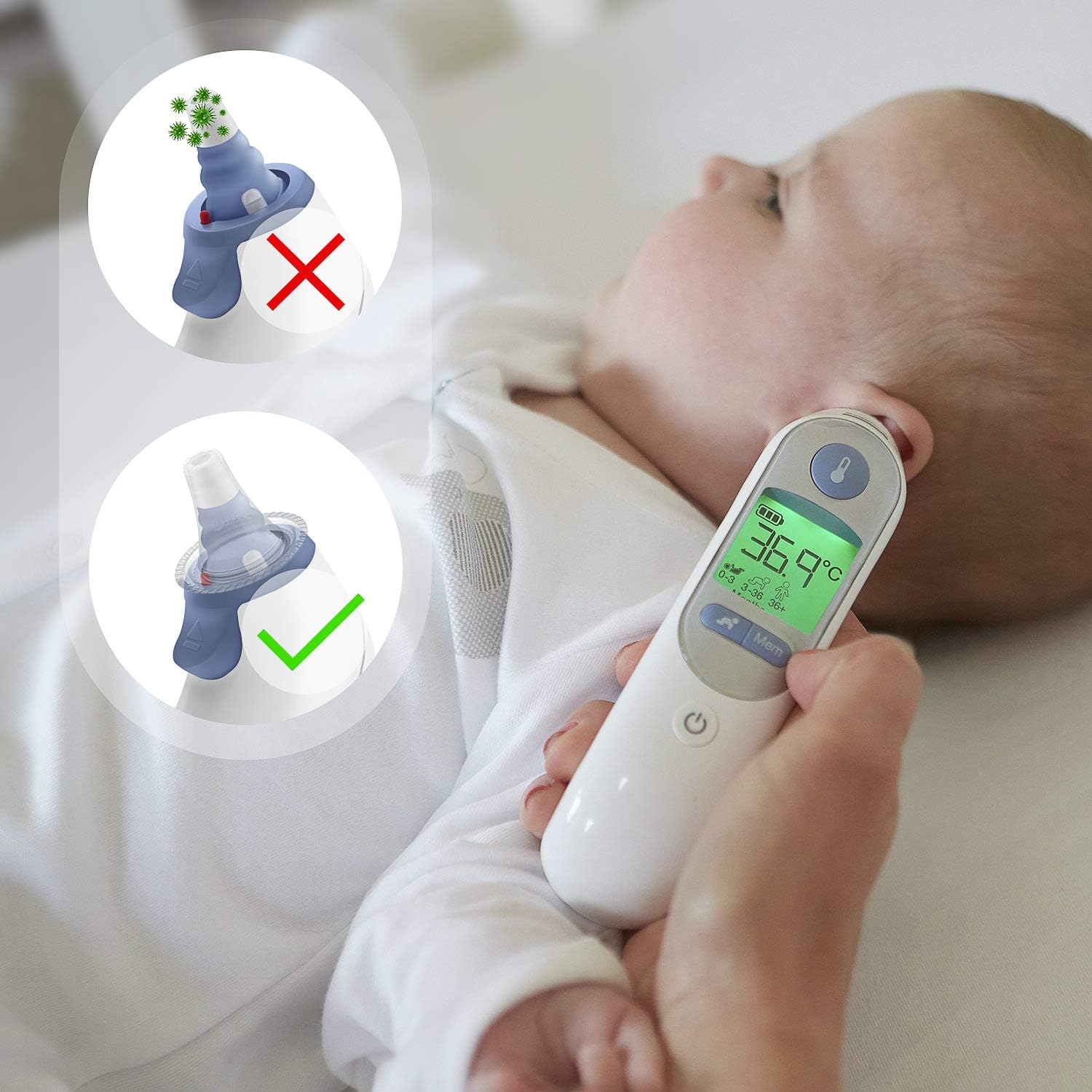 Safecare Ear Thermometer Probe Cover 200's