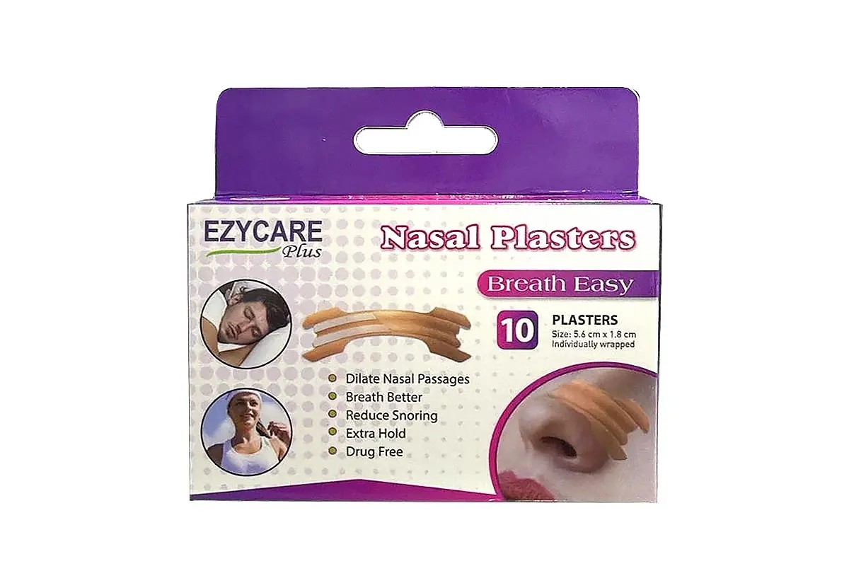 Ezycare Breath Easy Nasal Strips For Easier Breathing 10's