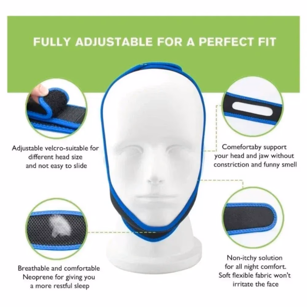 Ezycare Anti-snoring Chin Strap For Snoring Support 38600