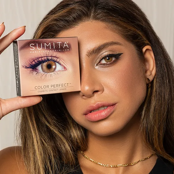 Sumita Soft Hazel Contact Lenses (8728)