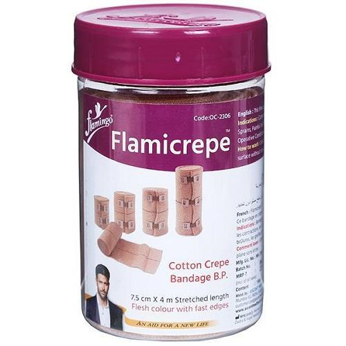 Flamingo Flamicrepe Bandage (7.5Cm X 4Mtr)