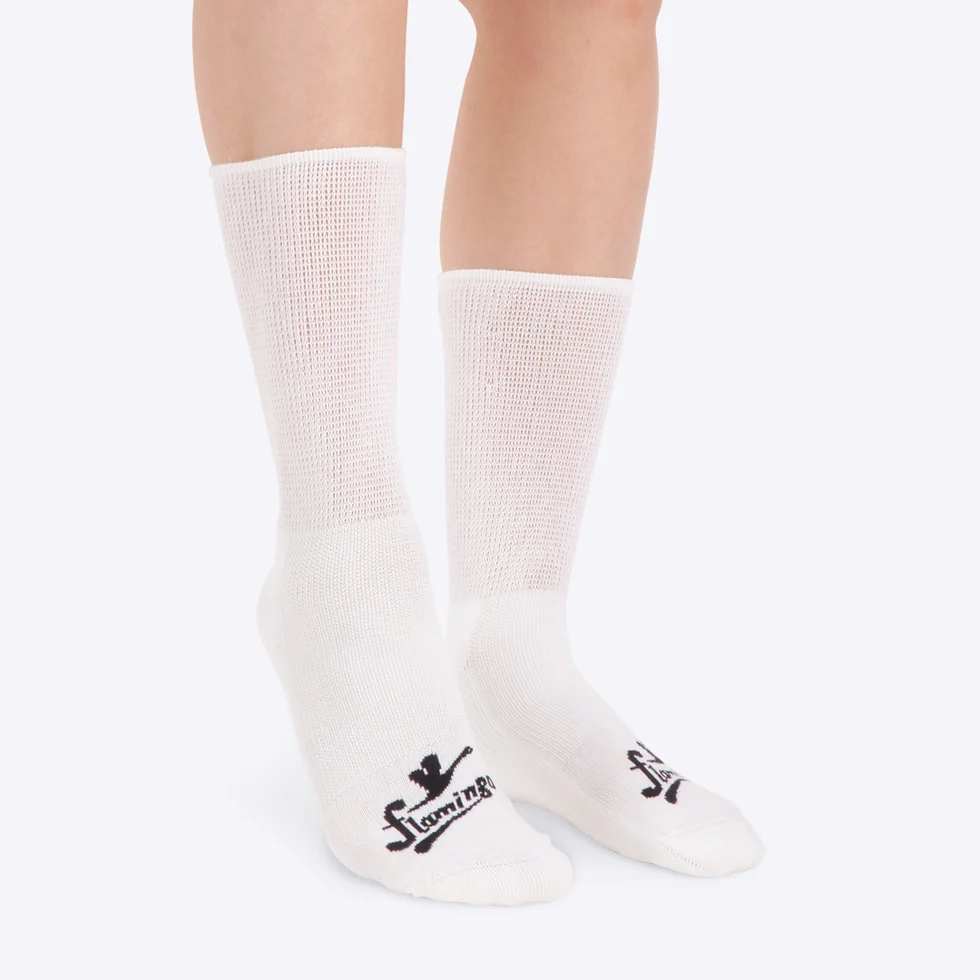 Flamingo Diabetic Socks Off White For Comfortable Diabetic Foot Care