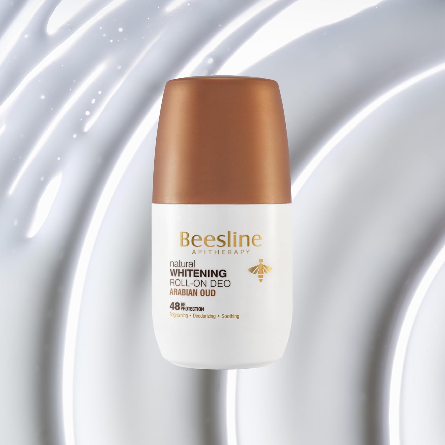 Beesline Whitening Roll-on Deodorant 48h Arabian Oud 2 X 50ml (1+1 Free) – Brightening, Sweat & Odour Protection
