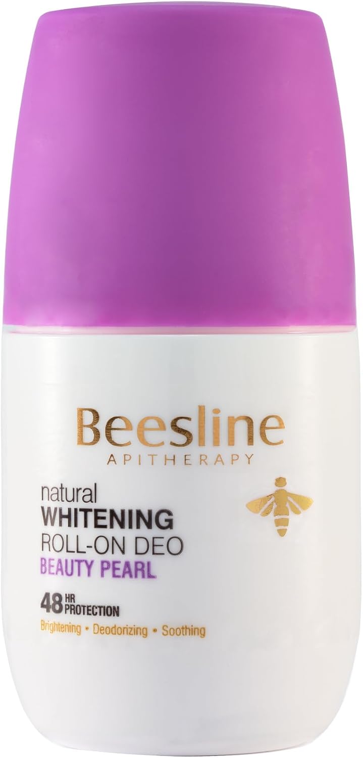 Beesline Whitening Roll-on Deodorant 48h Beauty Pearl 2 X 50ml (1+1 Free) – Brightening, Sweat & Odour Protection