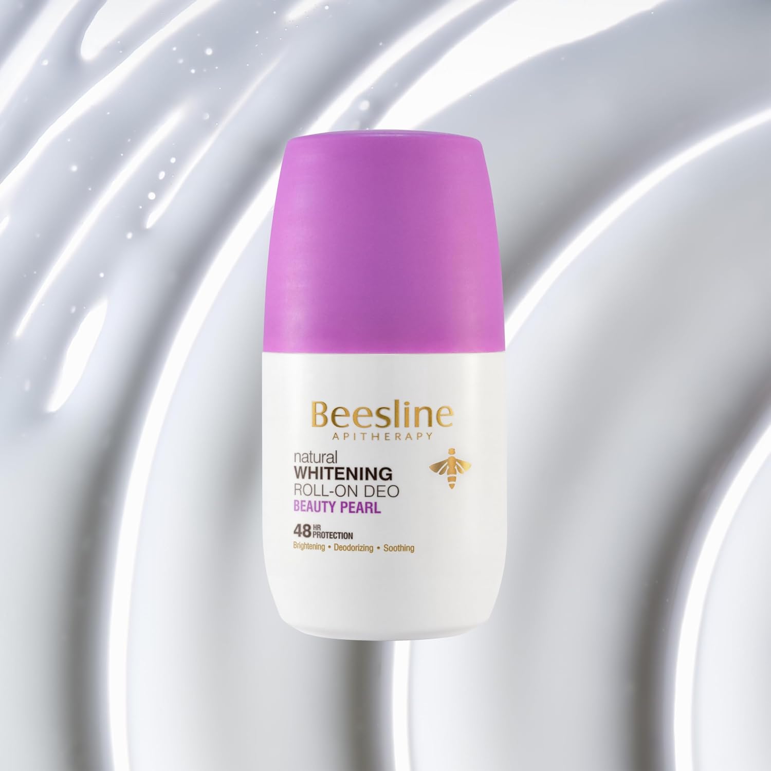 Beesline Whitening Roll-on Deodorant 48h Beauty Pearl 2 X 50ml (1+1 Free) – Brightening, Sweat & Odour Protection