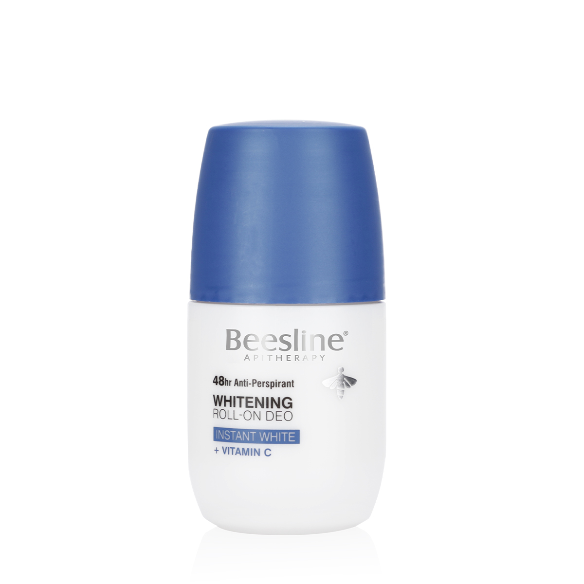 Beesline Whitening Roll-on Deodorant 48h Instant White + Vitamin C 2 X 50ml (1+1 Free) – Brightening, Sweat & Odour Protection
