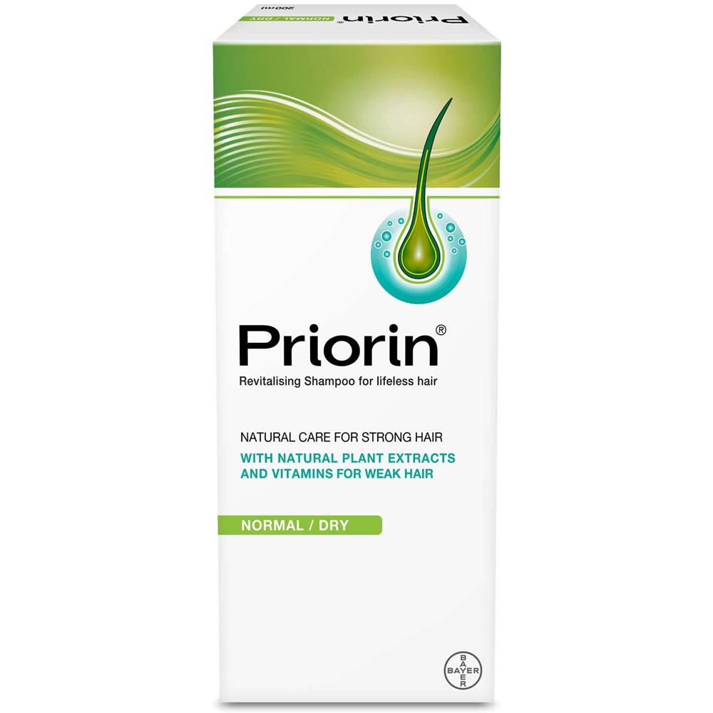 Priorin Shampoo For Normal & Dry Hair 200ml – Strengthening & Volumising Hair Care