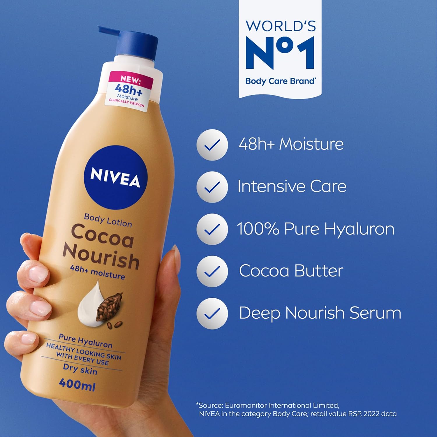 Nivea Cocoa Nourish Body Lotion 400 Ml