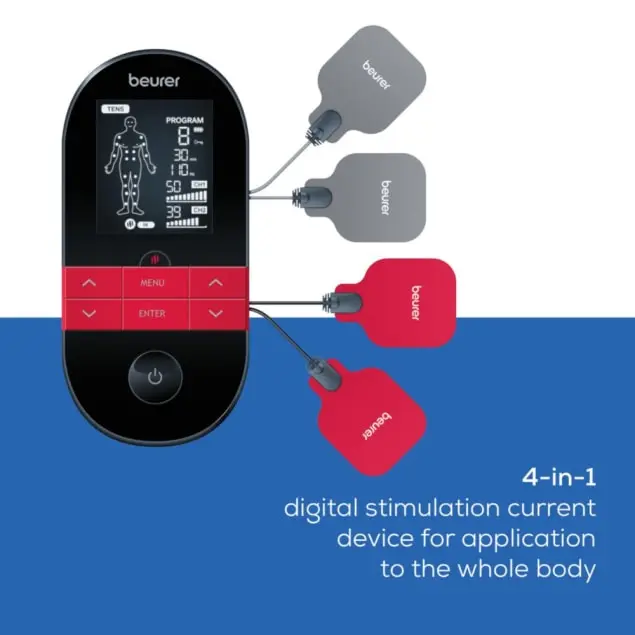 Beurer Digital Tens Unit Em59 For Pain Relief & Muscle Stimulation