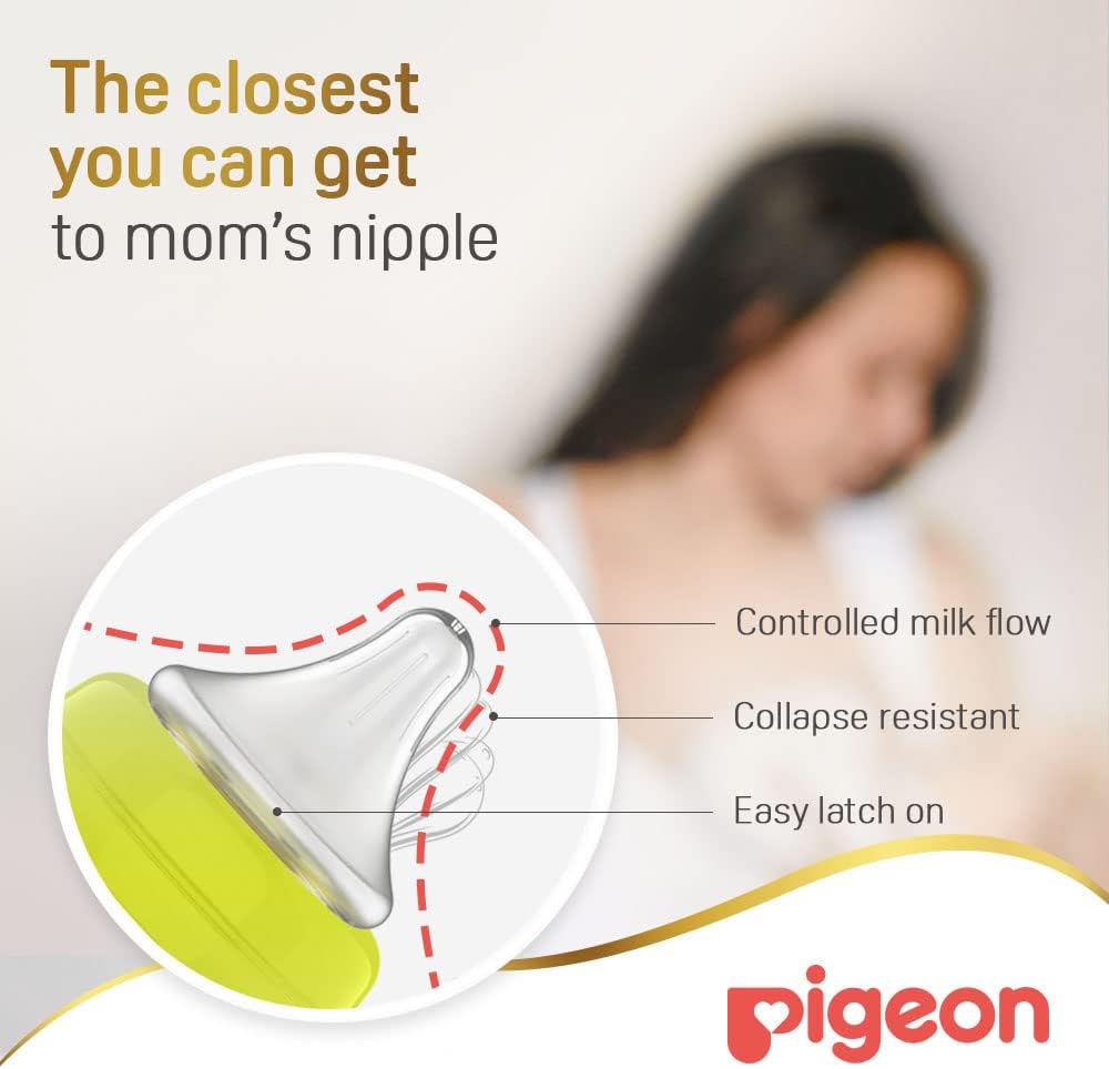 Pigeon Softouch Wide Neck Pp Nursing Bottle 240ml