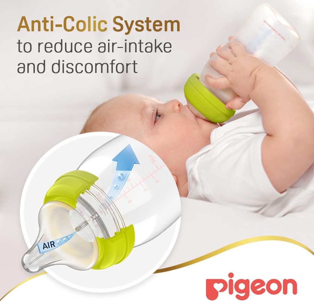 Pigeon Softouch Wide Neck Pp Nursing Bottle 240ml