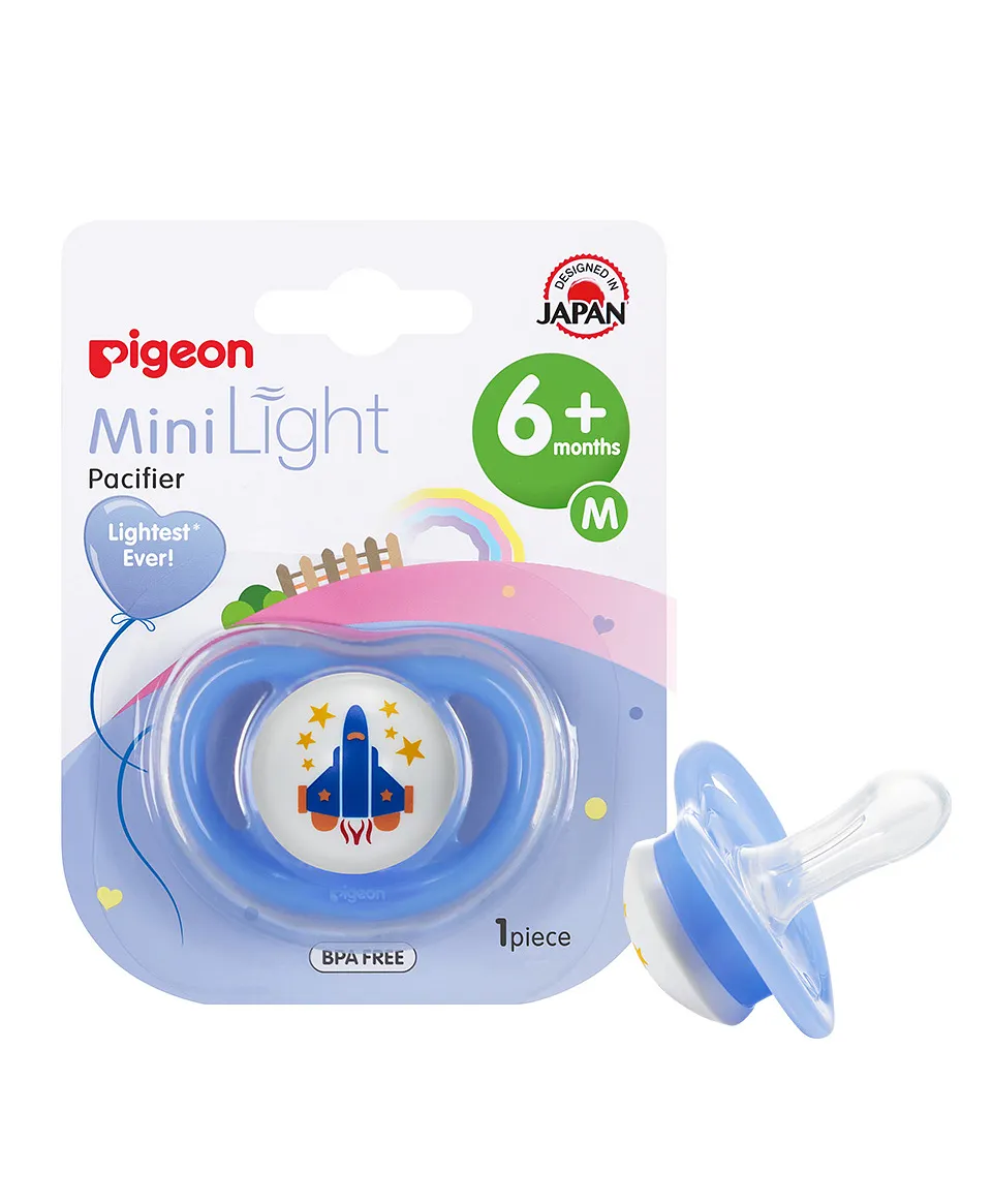 Pigeon Minilight Pacifier Size M (boy)