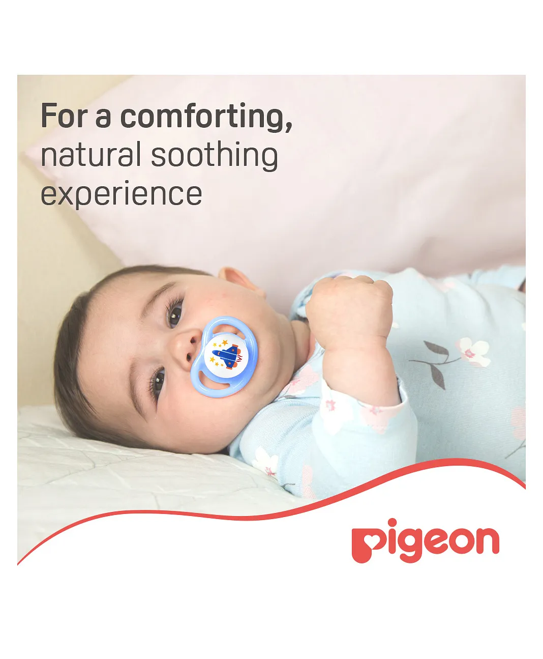 Pigeon Minilight Pacifier Size M (boy)