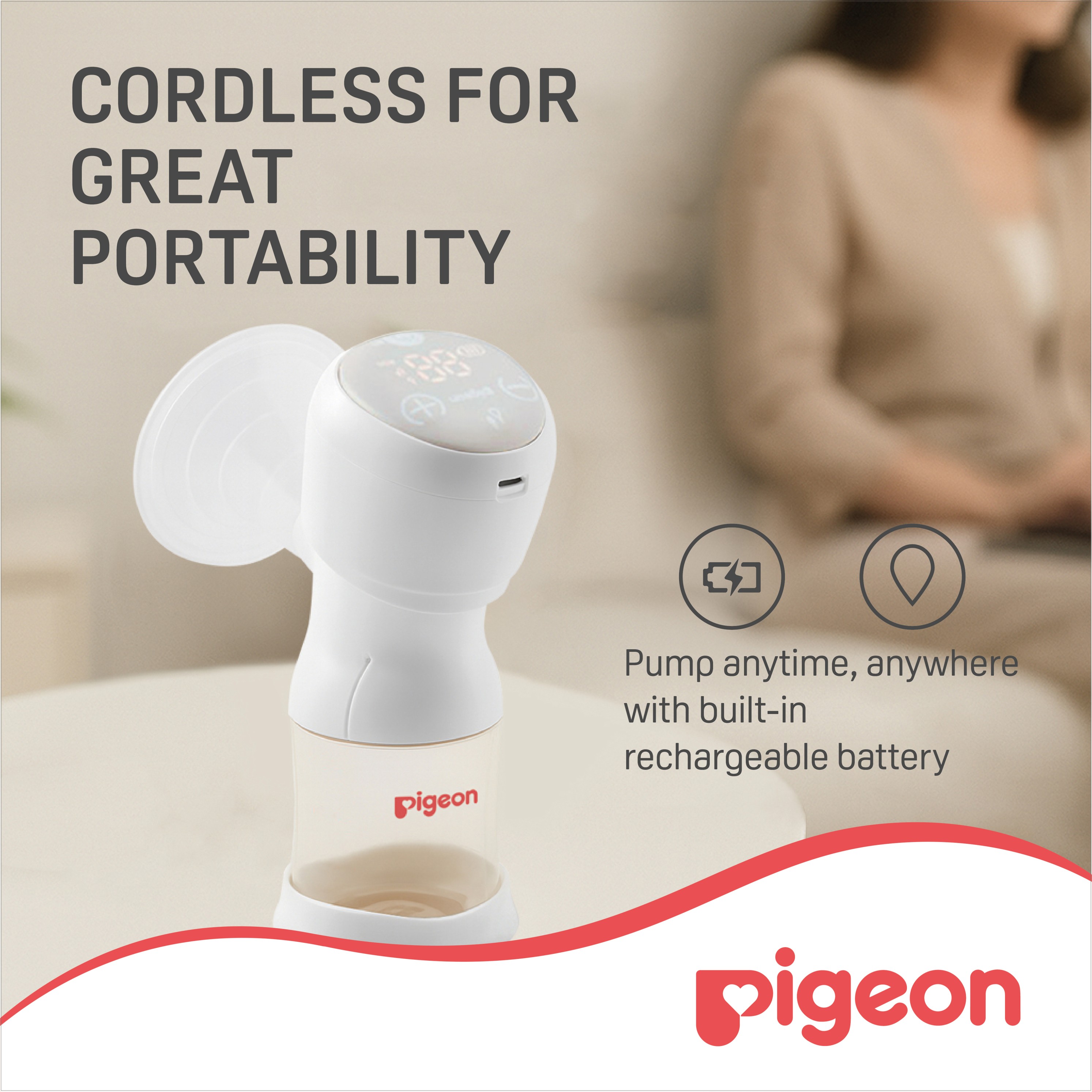 Pigeon Handy Fit+ Electric Breast Pump