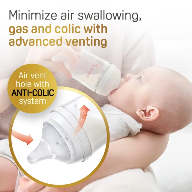 Pigeon Softouch Glass Nursing Bottle 240 Ml