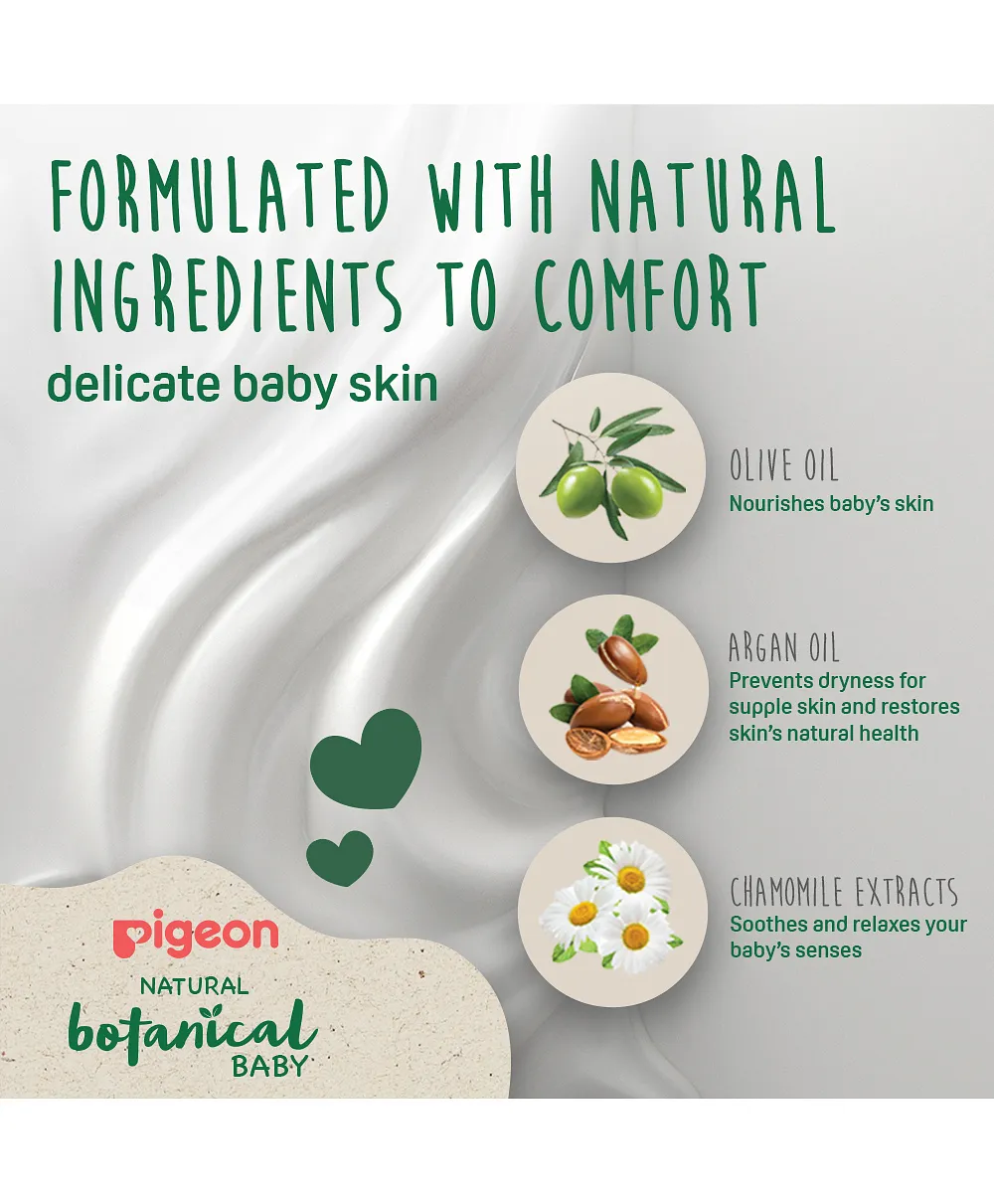 Pigeon Natural Botanical Baby Travel Set For Complete Baby Care