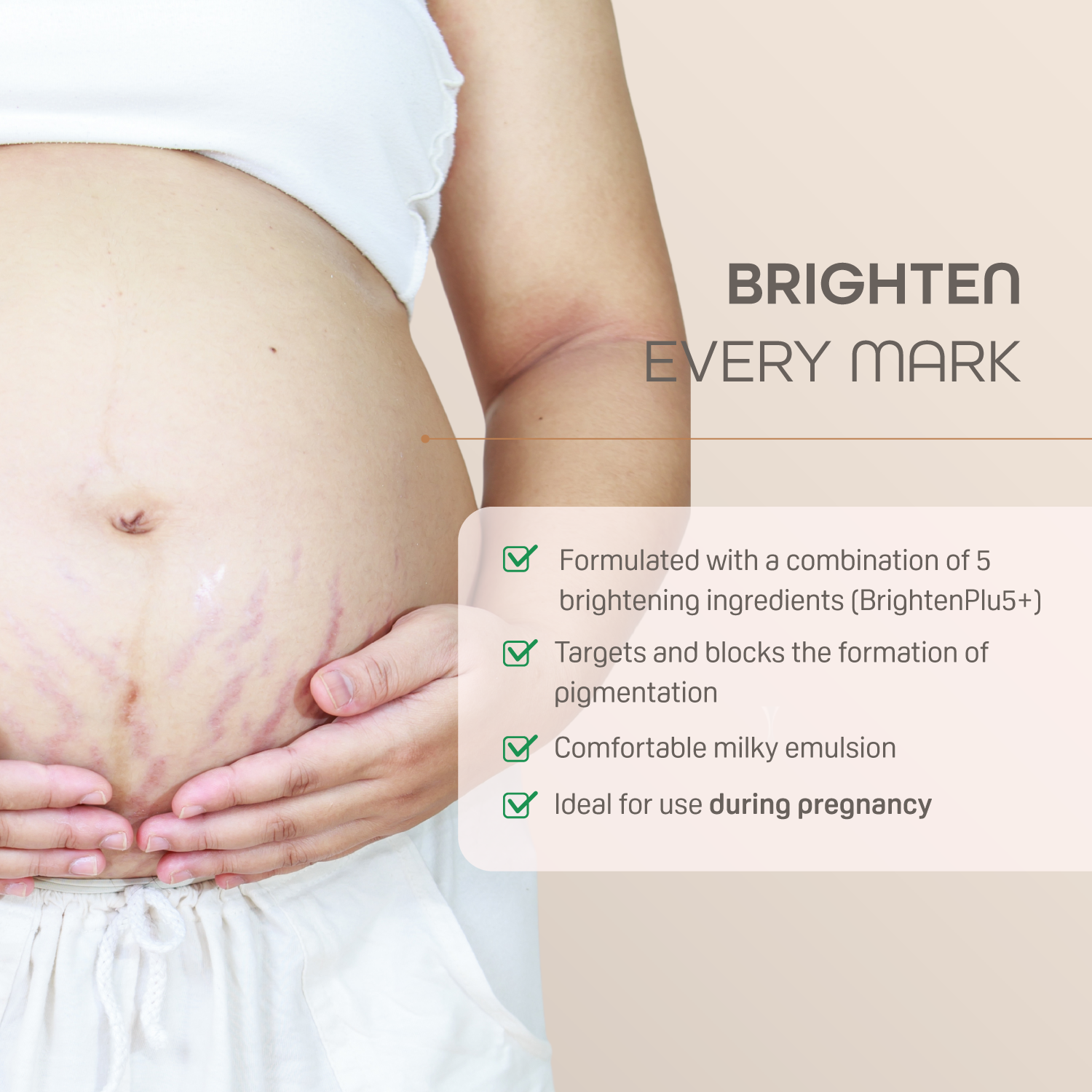 Pigeon Natural Botanical Maternity Stretch Serum For Stretch Mark Care 40ml