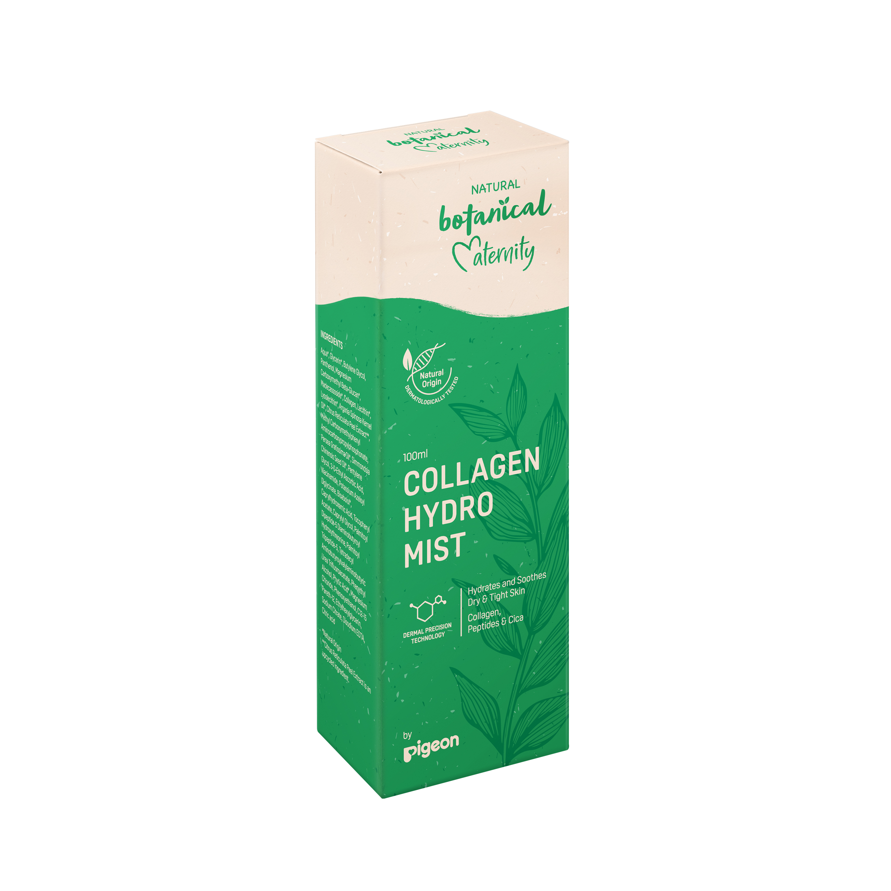 Pigeon Natural Botanical Maternity Collagen Hydro Mist For Skin Hydration 100ml