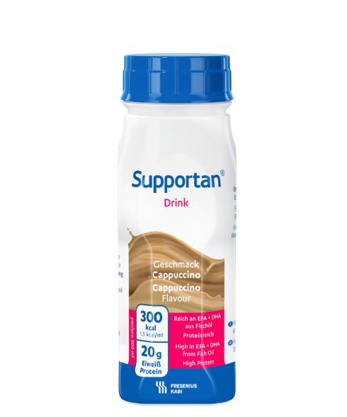 Fresubin Supportan Drink Cappuccino Flavour 200ml | High Energy High Protein Oral Nutritional Supplement