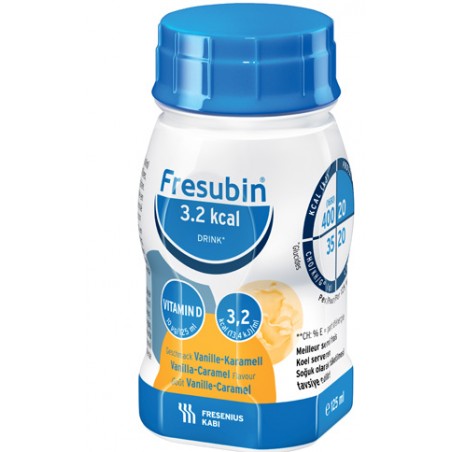 Fresubin 3.2 kcal Drink Vanilla-Caramel 125ml | High Energy High Protein Oral Nutritional Supplement