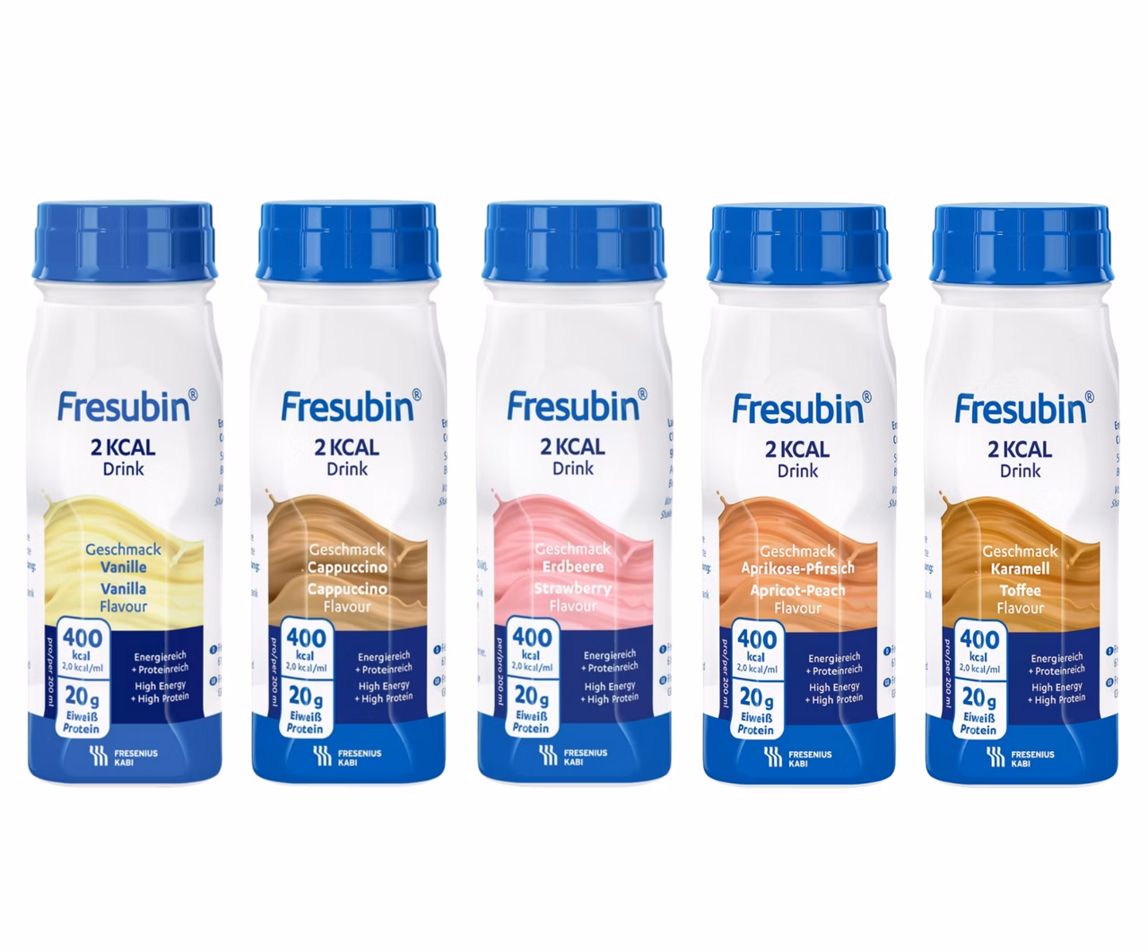 Fresubin 2kcal Fibre Drink Vanilla 200ml | High Energy High Protein Oral Nutritional Supplement with Fibre