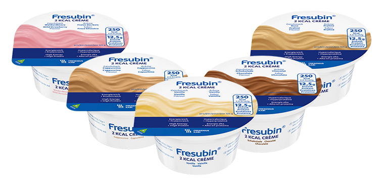 Fresubin 2kcal Creme Vanilla 125g | High Energy High Protein Dessert-Style Nutritional Supplement