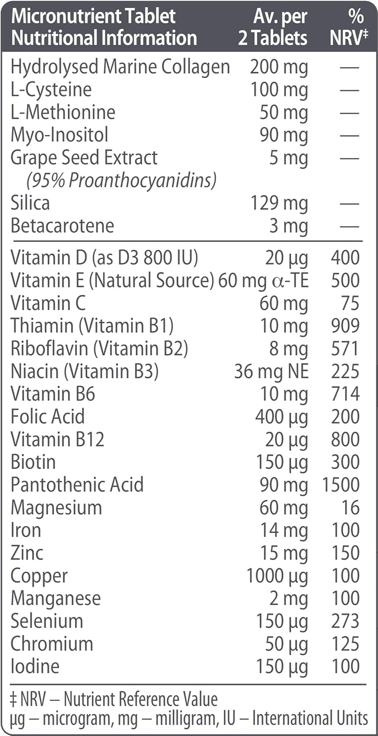 Vita Biotics Hairfollic Woman Tablets 60's