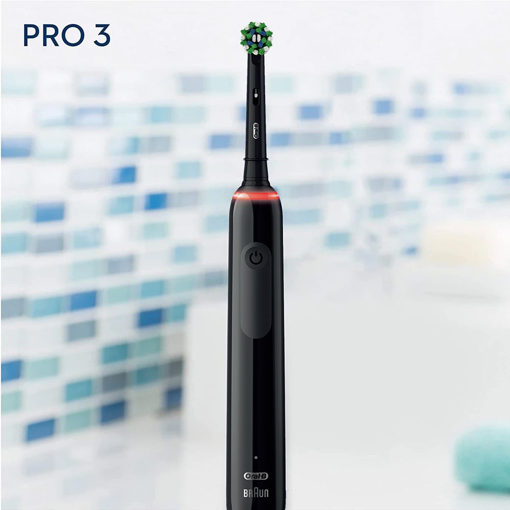 Oral-B D505.513.3X Pro 3 3000 Electric Rechargeable Toothbrush Powered