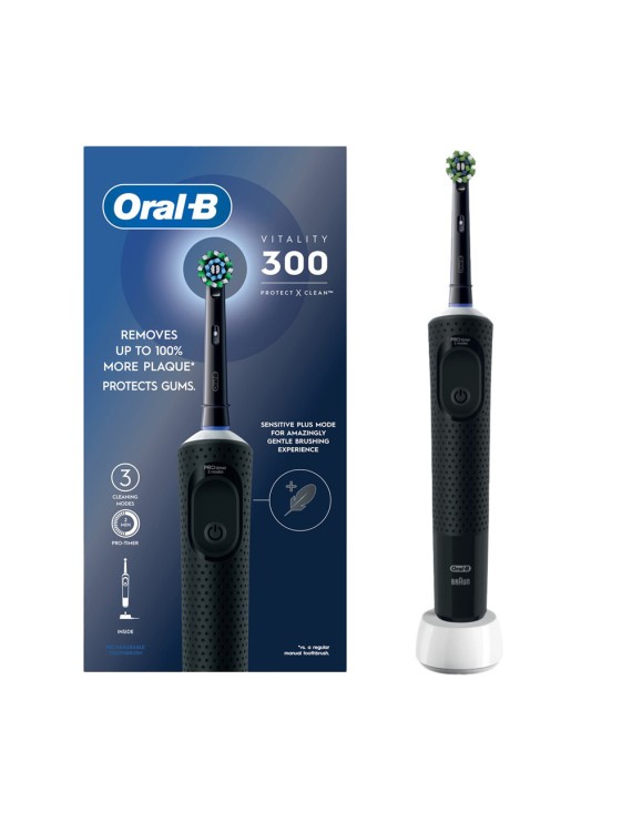 Braun Oral B Toothbrush Black D103.413.3 Vitality 300