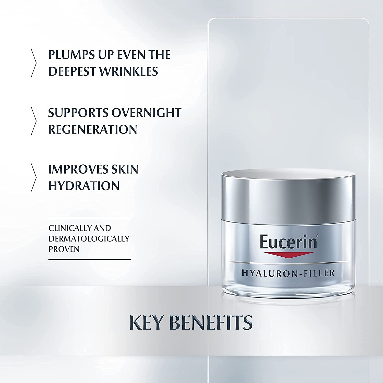 Eucerin Hyaluron-Filler Night Cream- 50ml