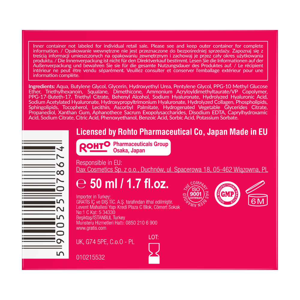 Hada Labo Tokyo Intense Hydrating Skin Plumping Gel 50 Ml