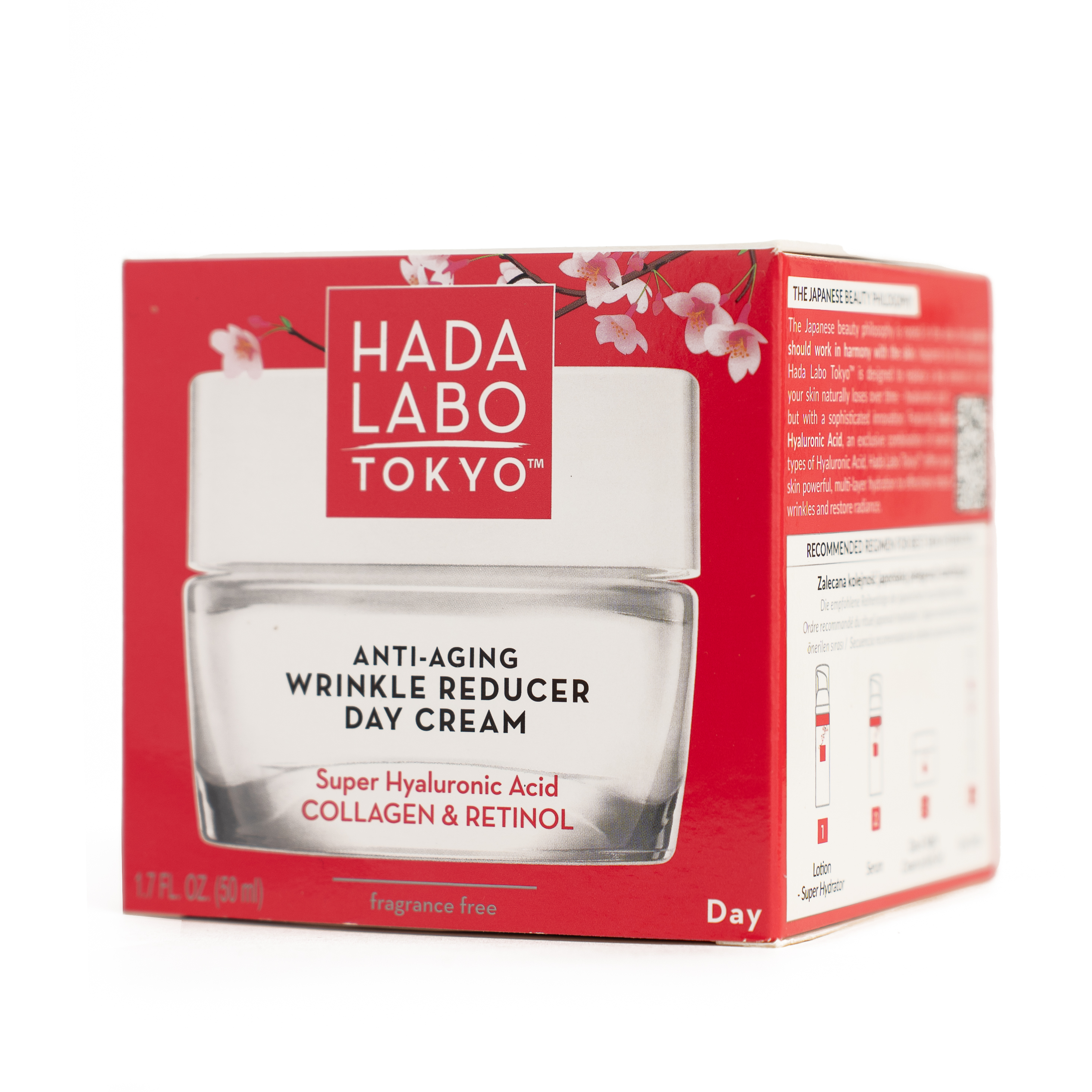 Hada Labo Tokyo Anti-aging Wrinkle Reducer Day Cream 50 Ml