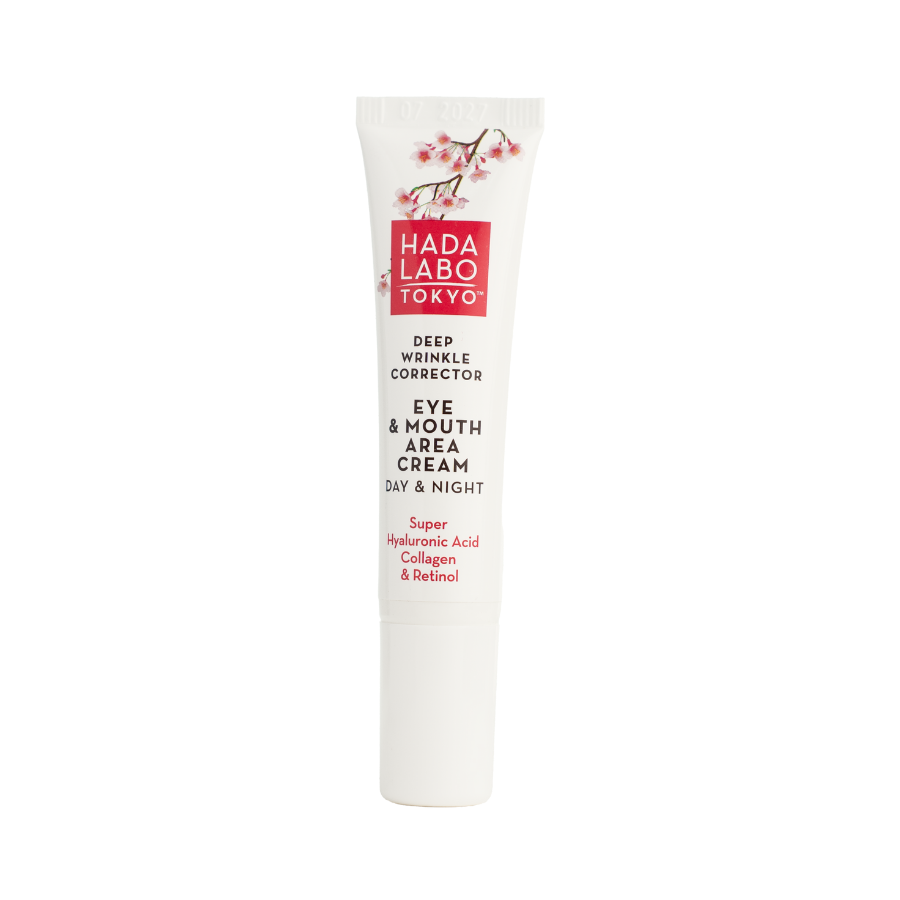 Hada Labo Tokyo Deep Wrinkle Corrector Eye & Mouth Area Cream 15 Ml