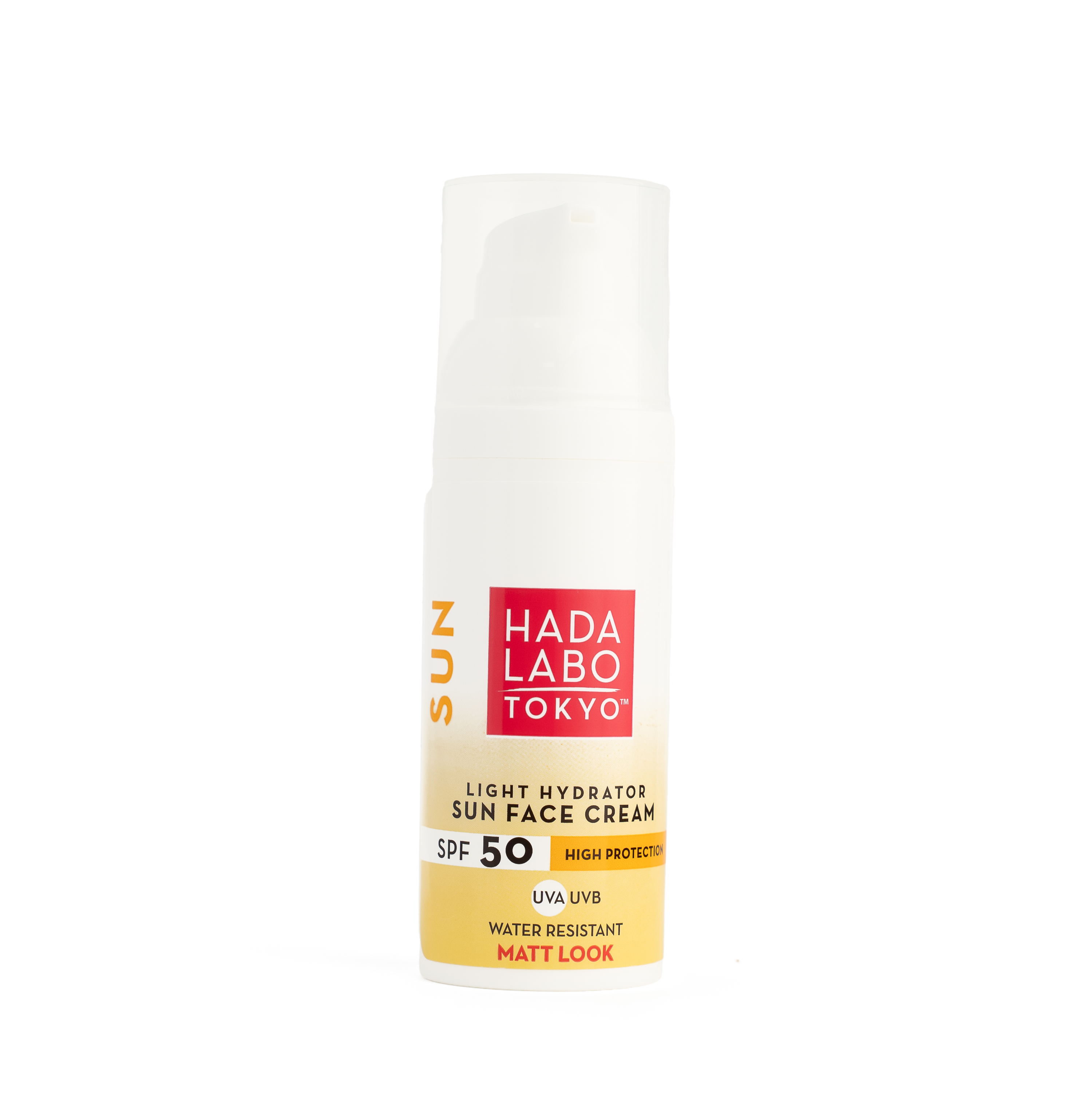 Hada Labo Tokyo Light Hydrator Sun Face Cream Spf50+ Matt Look 50 Ml