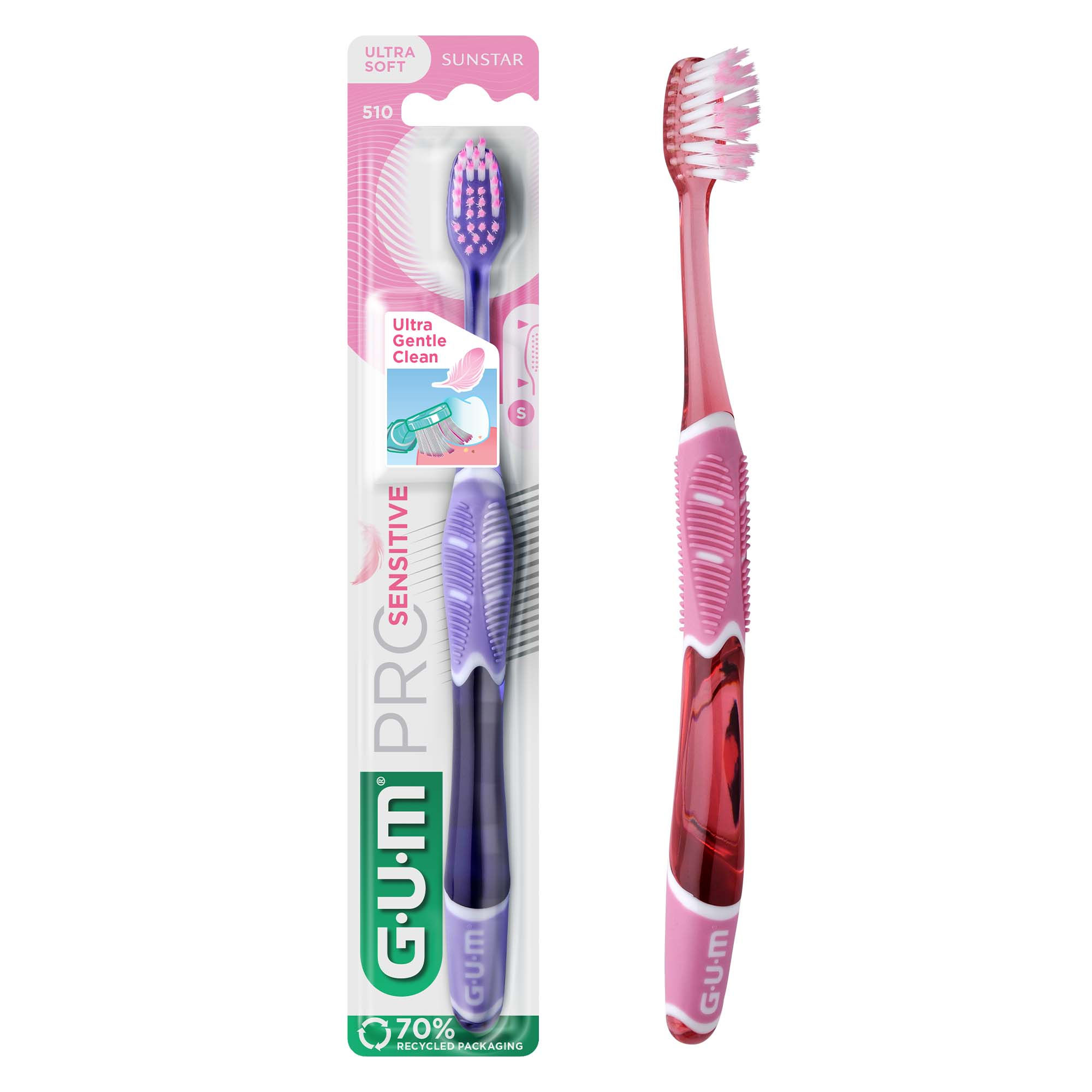 Gum Pro Sensitive Soft Toothbrush For Sensitive Teeth & Gums