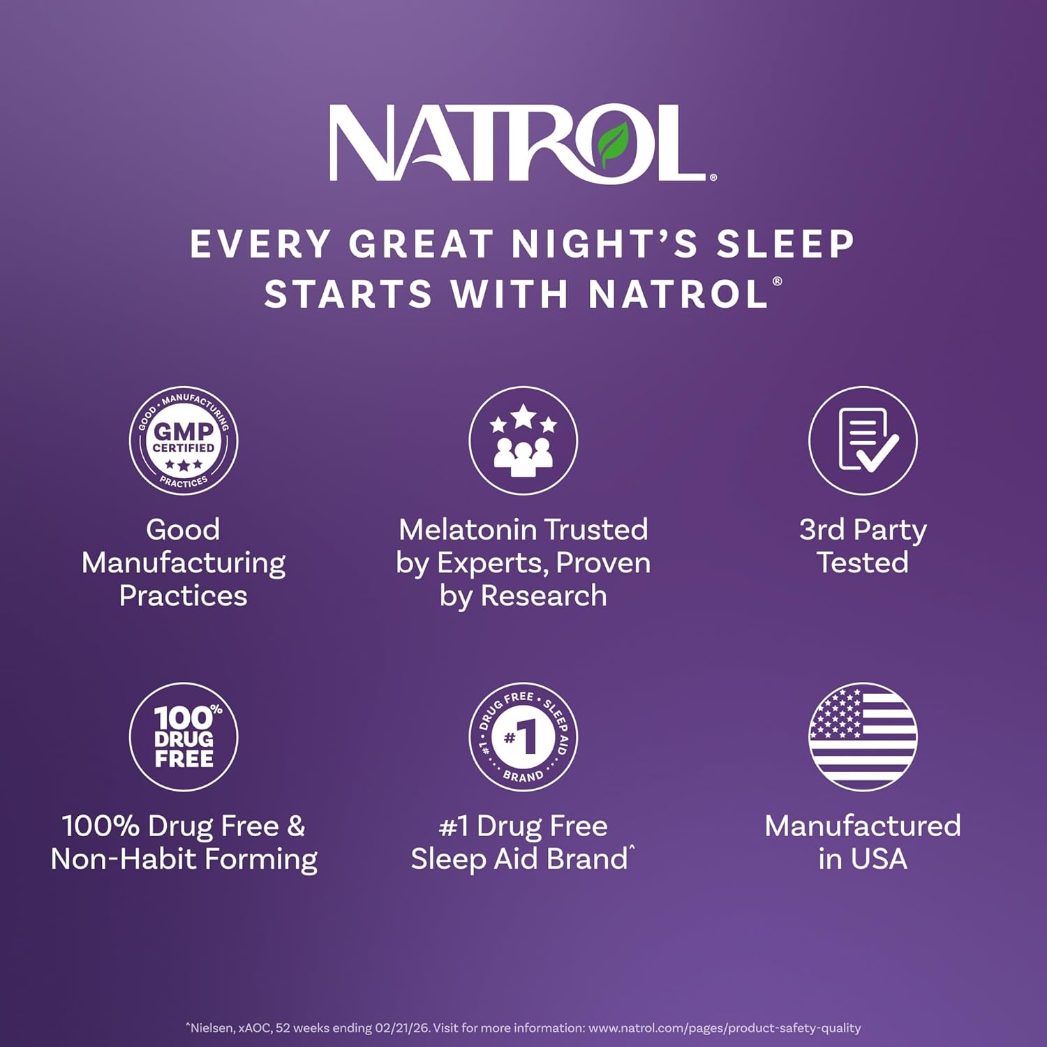 Natrol Melatonin 10mg Per Serving Strawberry 90 Gummies – Helps You Fall Asleep Faster & Stay Asleep Longer