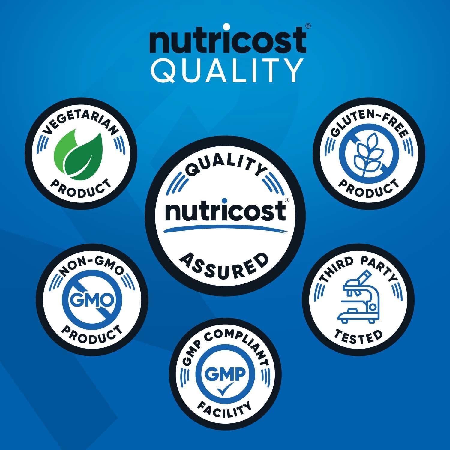 Nutricost Creatine Monohydrate Unflavoured 300g – 5g Per Serving For Strength & Performance
